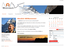 Tablet Screenshot of mountainlife.ch